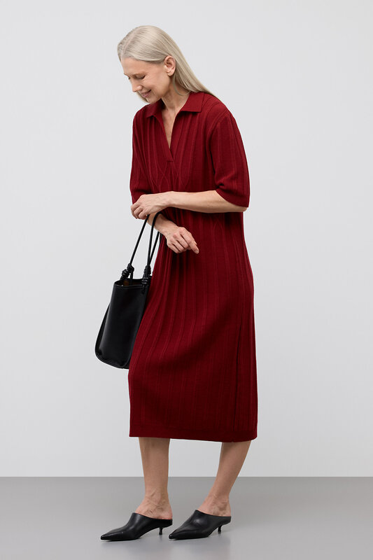 VERY NEAT Платье 579564 ЕВ 531/ш бордовый