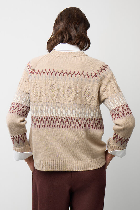 VERY NEAT Джемпер 579566 ЕВ 30278/ш бежевый