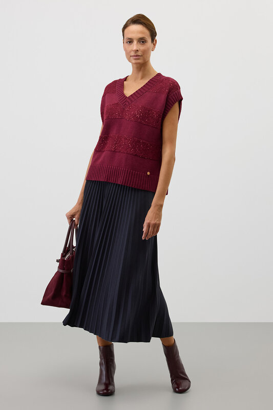 VERY NEAT Жилет 579569 ЕВ 30265/ш фиолетовый