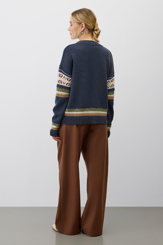 VERY NEAT Кардиган 579584 ЕВ 30252/ш синий