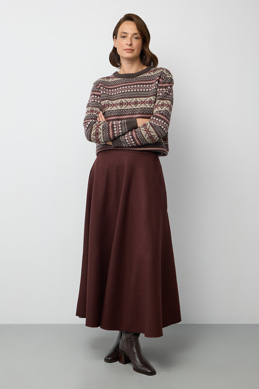 VERY NEAT Джемпер 579590 ЕВ 30282/ш коричневый