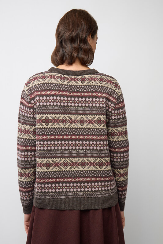 VERY NEAT Джемпер 579590 ЕВ 30282/ш коричневый