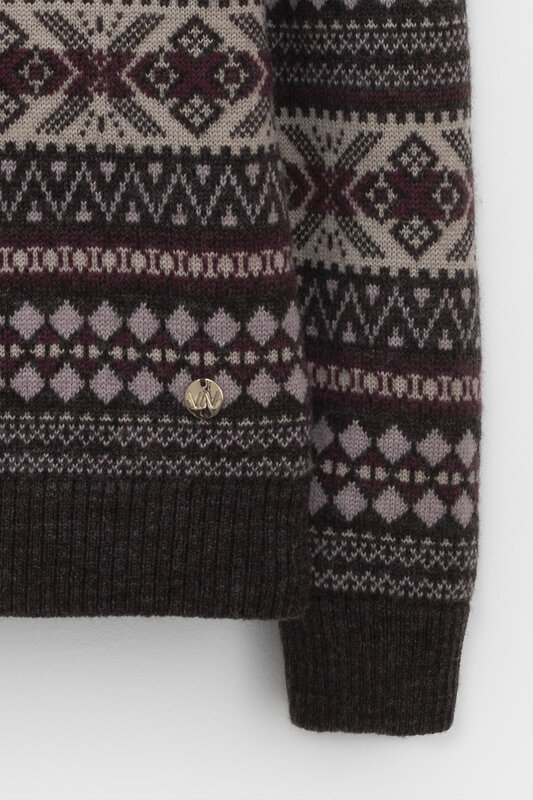 VERY NEAT Джемпер 579590 ЕВ 30282/ш коричневый