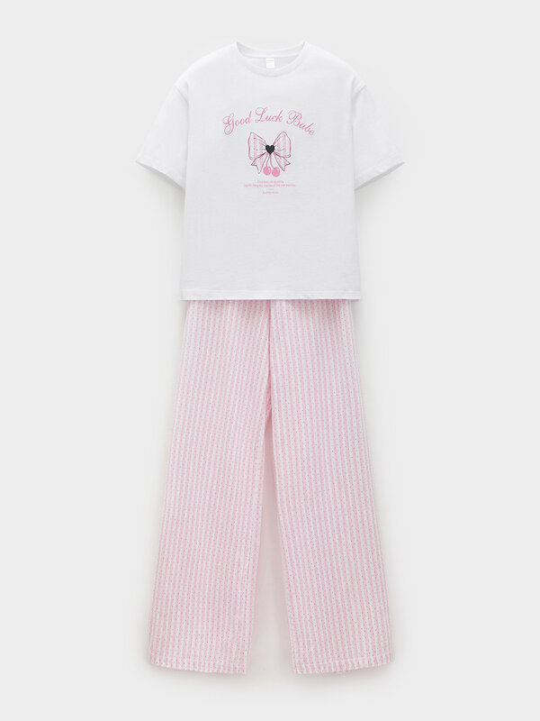 CROCKID Пижама 579614 МП 20252 белый