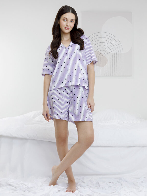 CROCKID Пижама 579622 МП 20253 фиолетовый