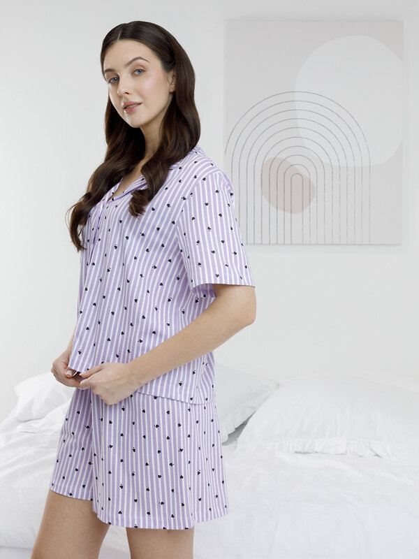 CROCKID Пижама 579622 МП 20253 фиолетовый