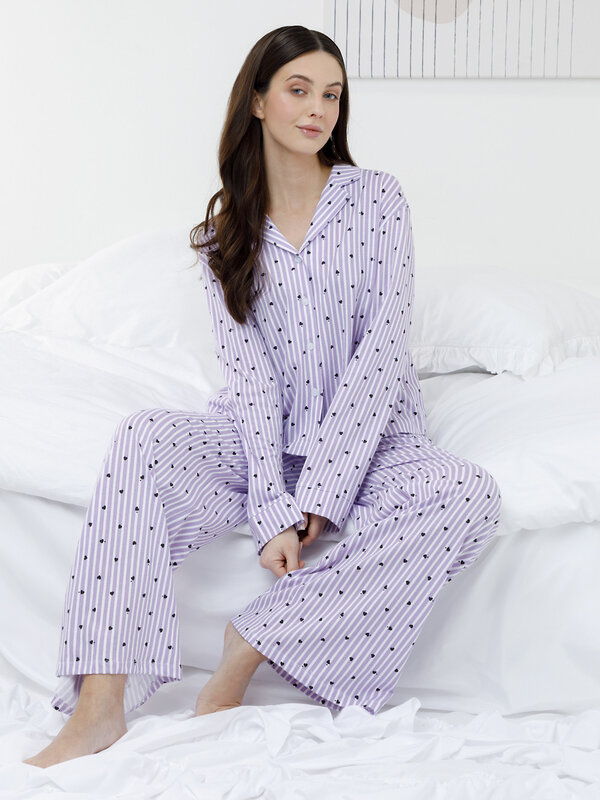 CROCKID Пижама 579626 МП 20254 фиолетовый