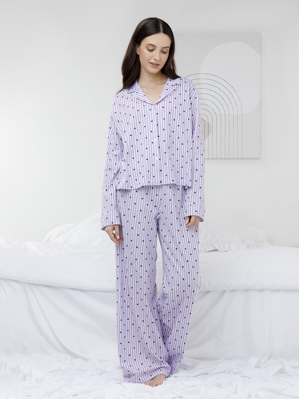 CROCKID Пижама 579626 МП 20254 фиолетовый