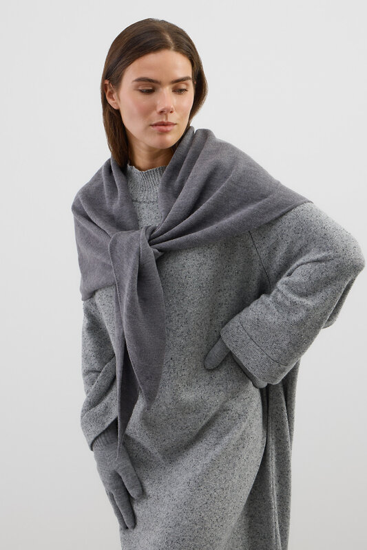 VERY NEAT Шарф 579633 ЕВ 15019/ш серый