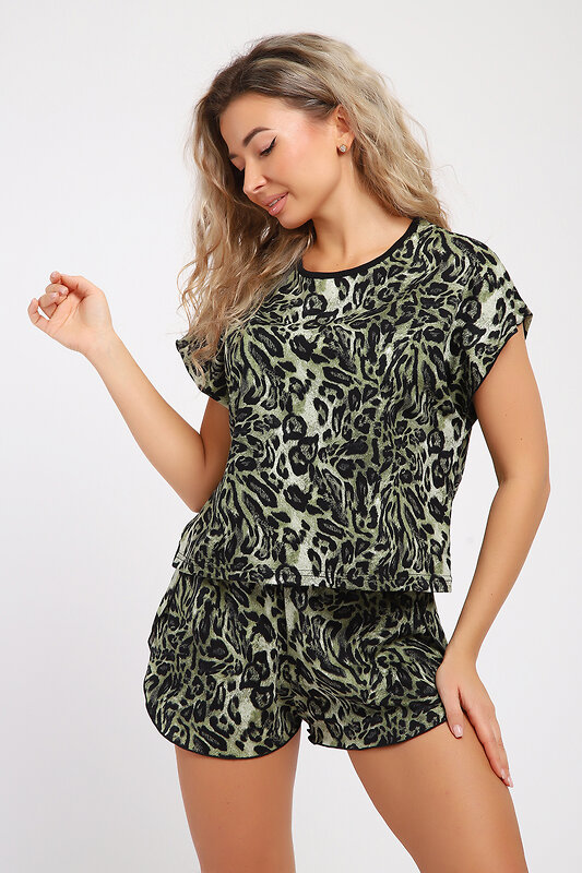 Натали Пижама 579667 36879 зеленый