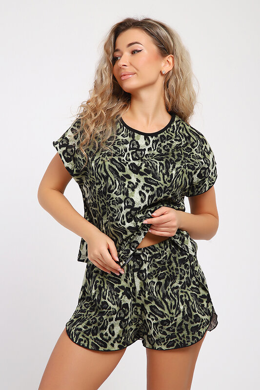 Натали Пижама 579667 36879 зеленый