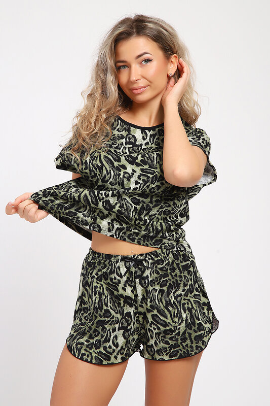 Натали Пижама 579667 36879 зеленый