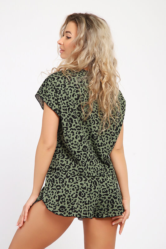 Натали Пижама 579673 36877 зеленый