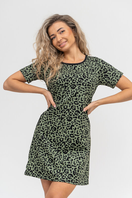 Натали Туника 579677 36876 зеленый