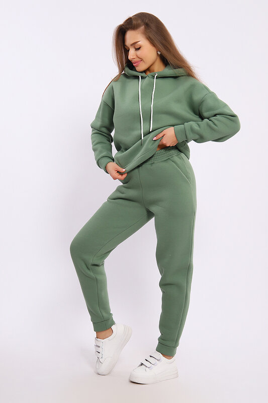 Натали Костюм 579683 36874 оливковый