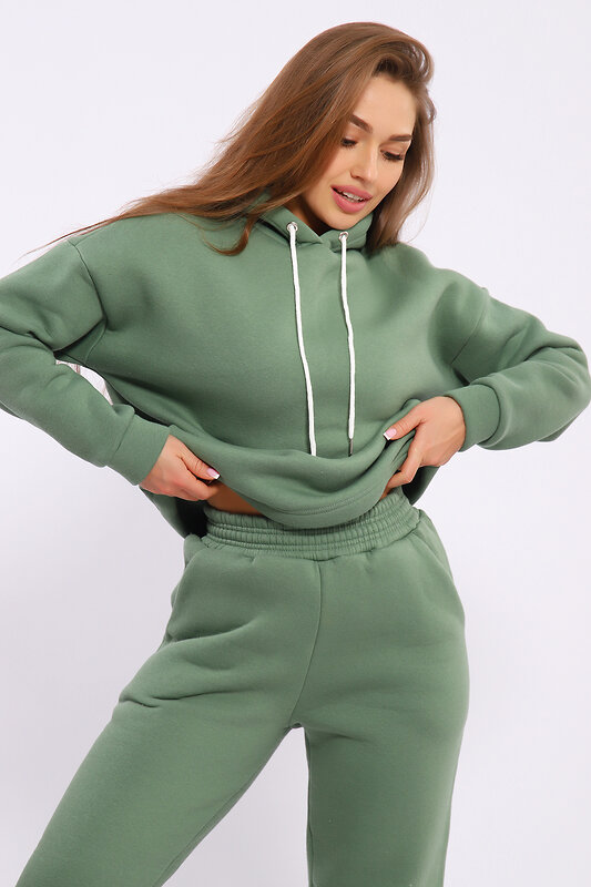 Натали Костюм 579683 36874 оливковый