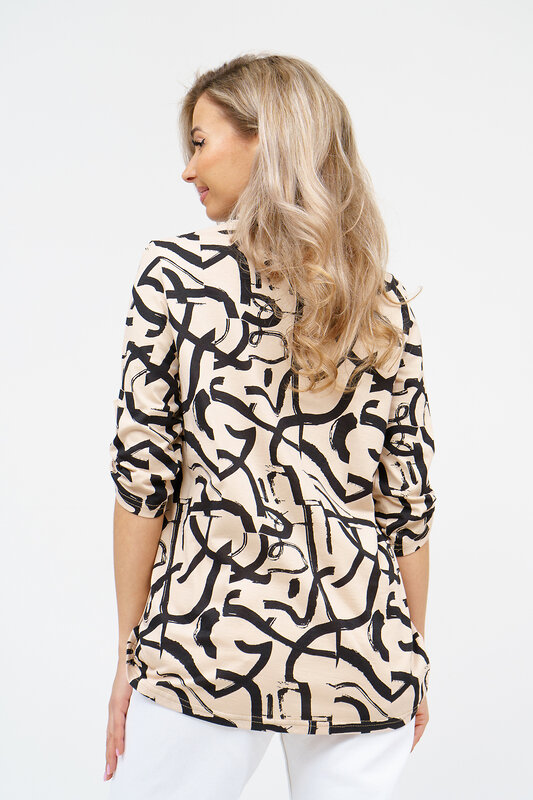 Натали Рубашка 579686 36873 светло-бежевый