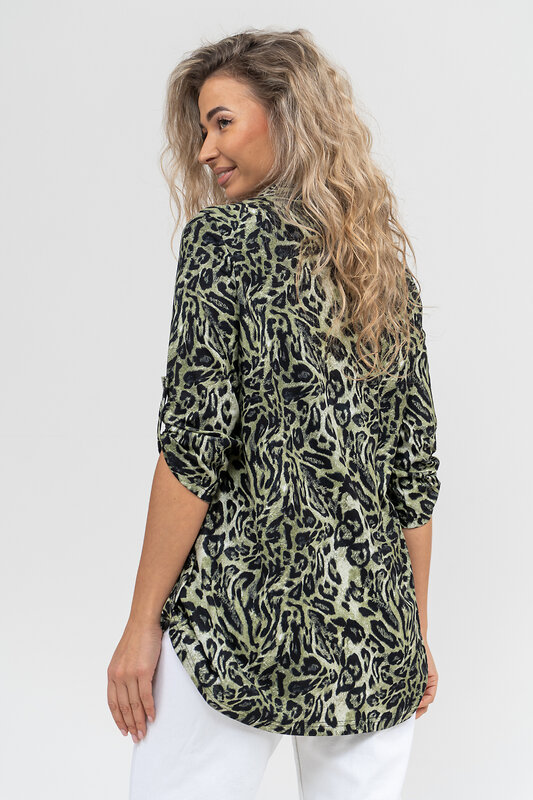 Натали Рубашка 579688 36872 зеленый