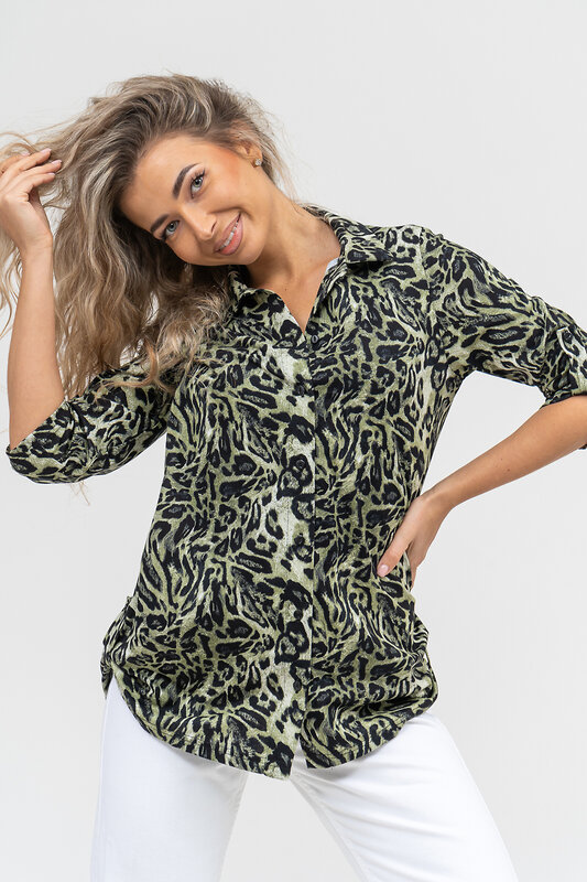 Натали Рубашка 579688 36872 зеленый