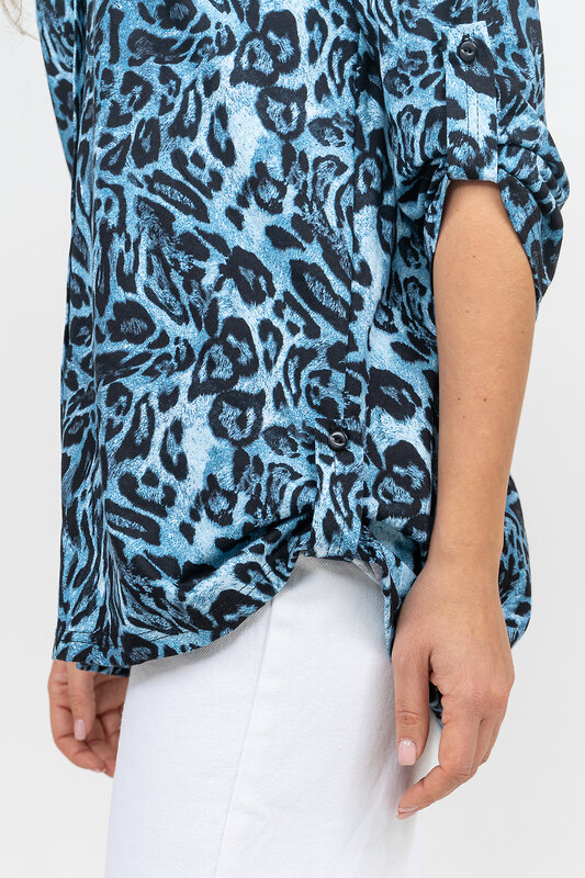 Натали Рубашка 579689 36872 синий