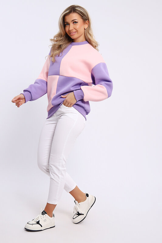 Натали Толстовка 579691 21055 сиреневый