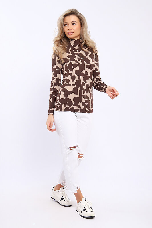 Натали Водолазка 579695 36871 бежевый