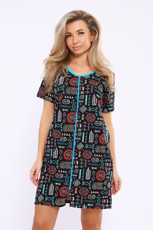 Натали Халат 579706 36867 черный