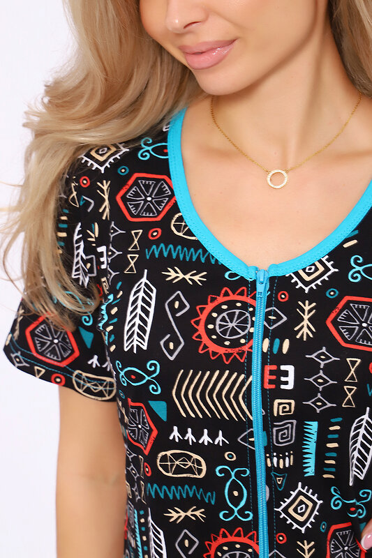 Натали Халат 579706 36867 черный