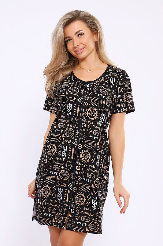 Натали Халат 579707 36867 бежевый