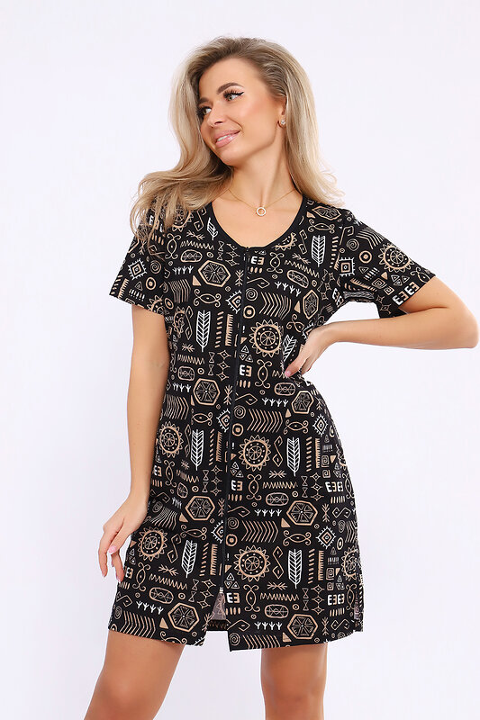 Натали Халат 579707 36867 бежевый