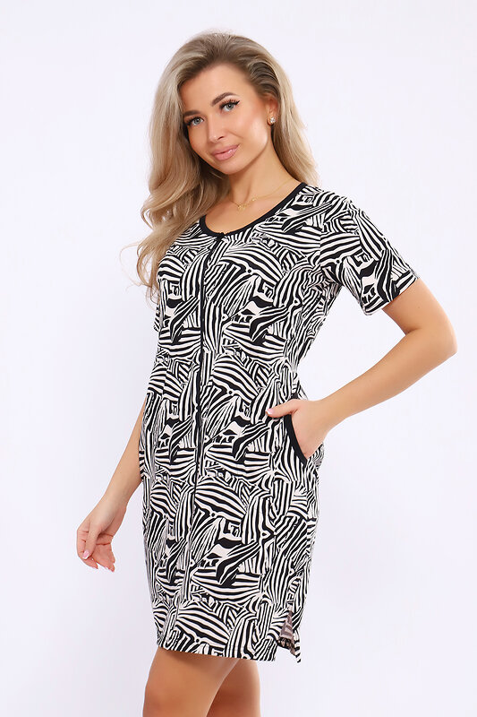 Натали Халат 579709 36866 черный