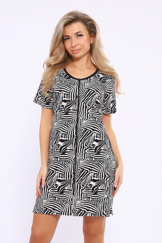 Натали Халат 579709 36866 черный