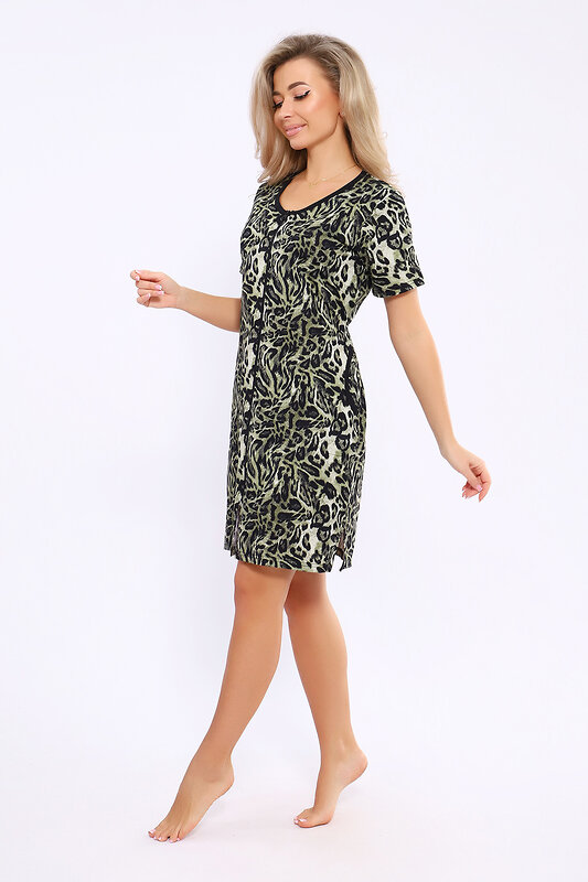 Натали Халат 579710 36865 зеленый