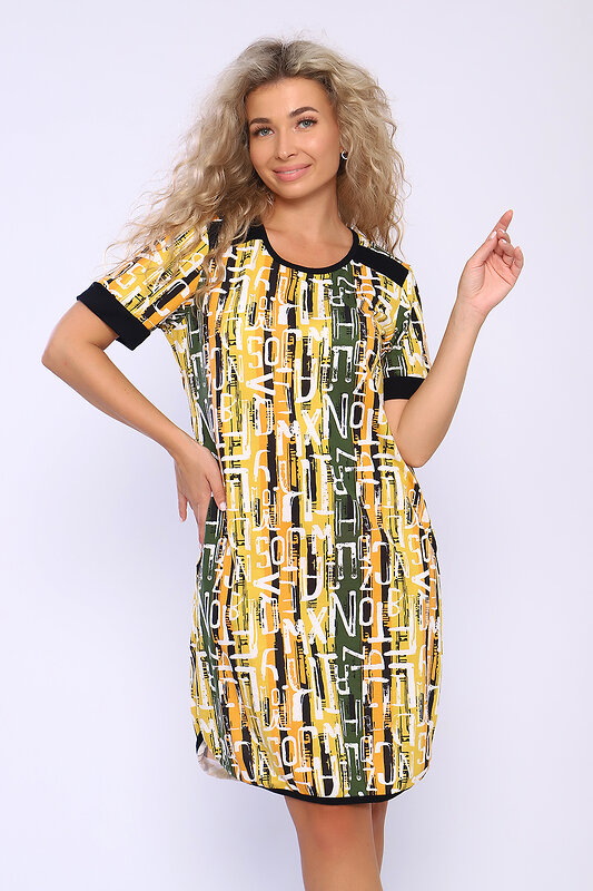 Натали Туника 579719 59164 желтый