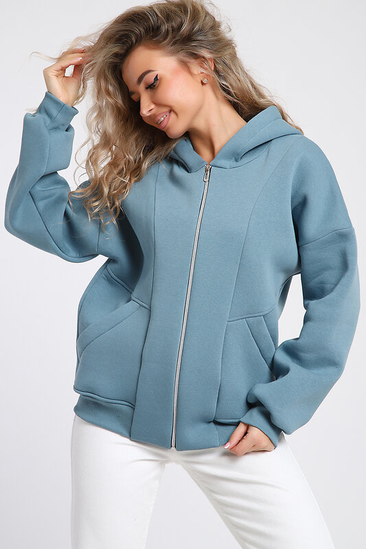 Натали Толстовка 579721 21050 голубой