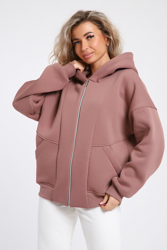 Натали Толстовка 579722 21050 коричневый