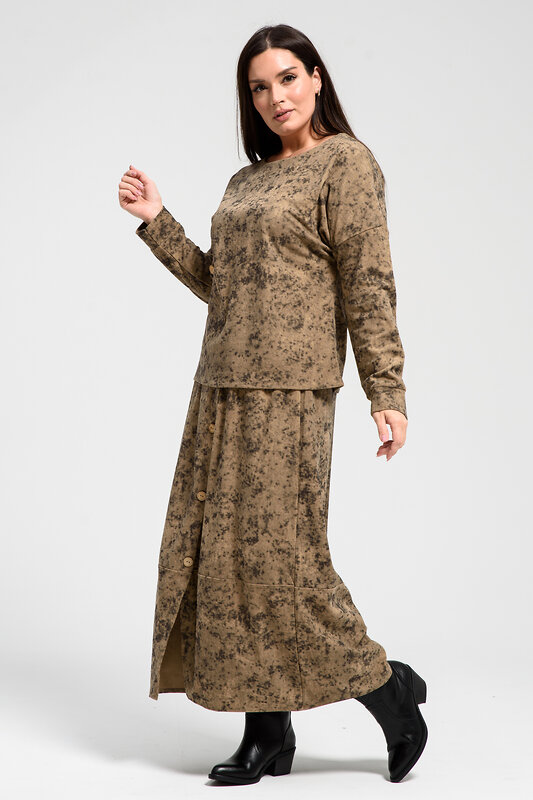 Натали Костюм 579725 52394 бежевый