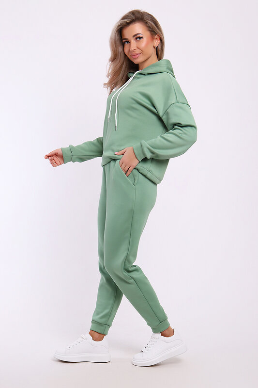 Натали Костюм 579732 36863 оливковый