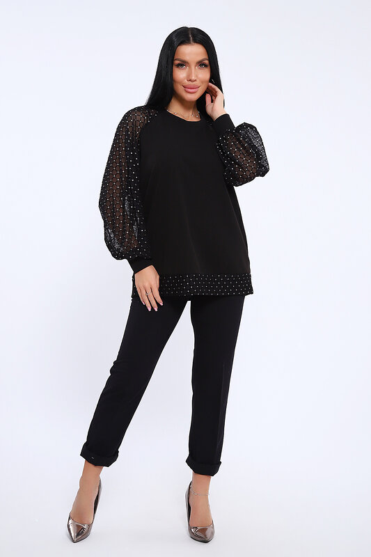 Натали Блузка 579735 78580 черный