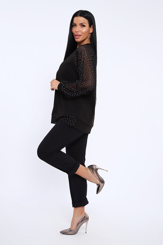 Натали Блузка 579735 78580 черный