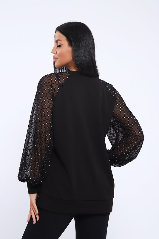Натали Блузка 579735 78580 черный