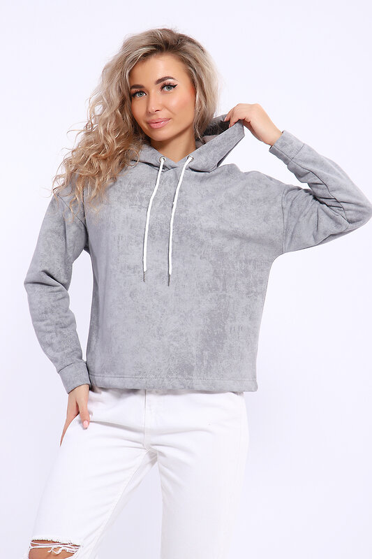 Натали Толстовка 579737 36862 серый