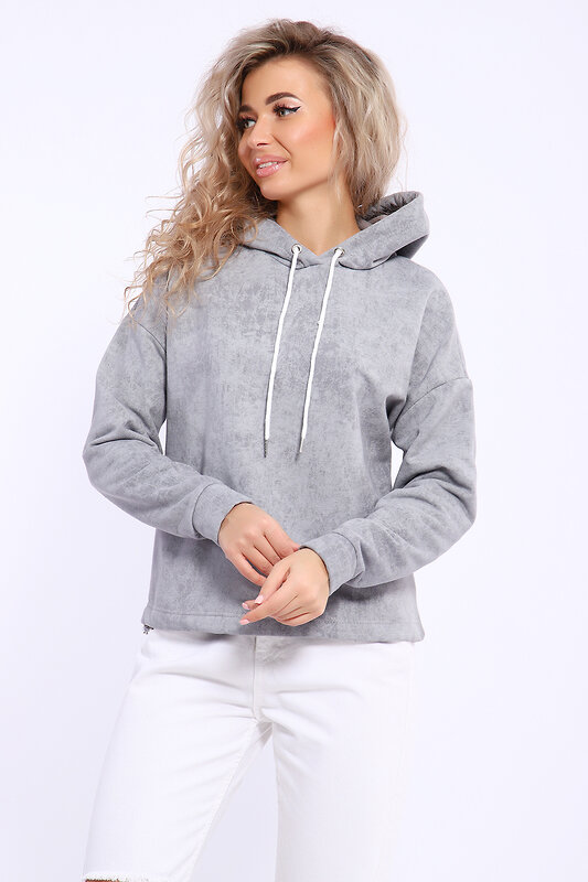 Натали Толстовка 579737 36862 серый