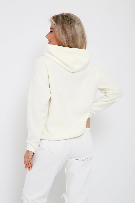 Натали Толстовка 579741 36860 молочный