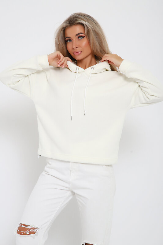 Натали Толстовка 579741 36860 молочный