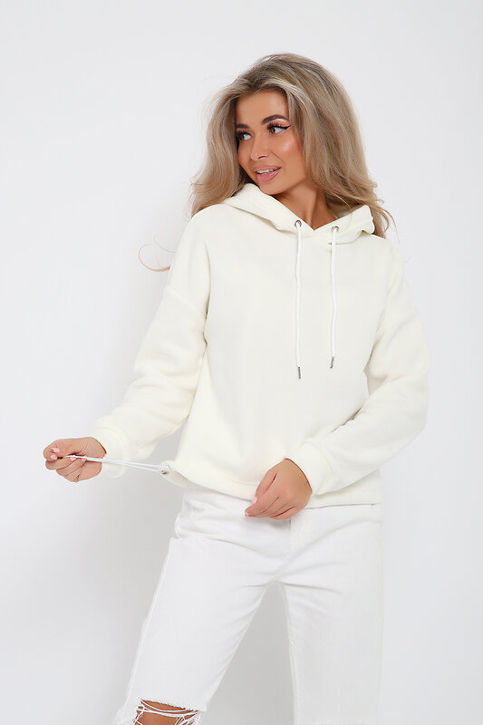 Натали Толстовка 579741 36860 молочный