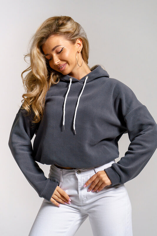 Натали Толстовка 579742 36860 серый