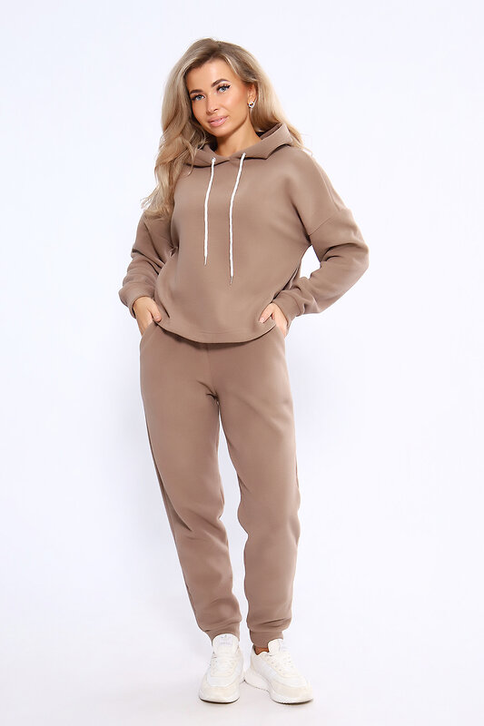 Натали Толстовка 579745 36860 капучино