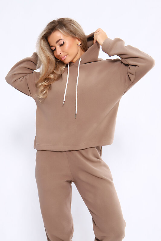 Натали Толстовка 579745 36860 капучино