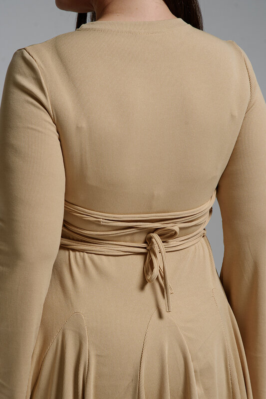 Натали Платье 579747 52392 бежевый